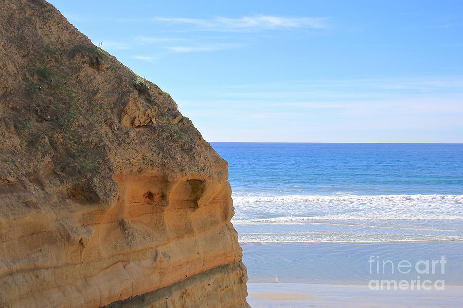 Torrey Pines A Peek of Paradise Photograph by Suzanne Oesterling