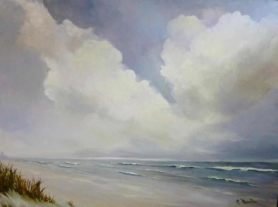 Beach Painting - A Perfect Day by Carol Thornton