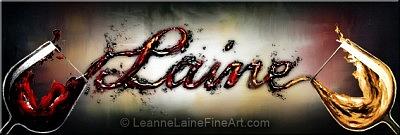 A Personal Toast Wine Art Painting - PERSONALIZED Painting by Leanne Laine