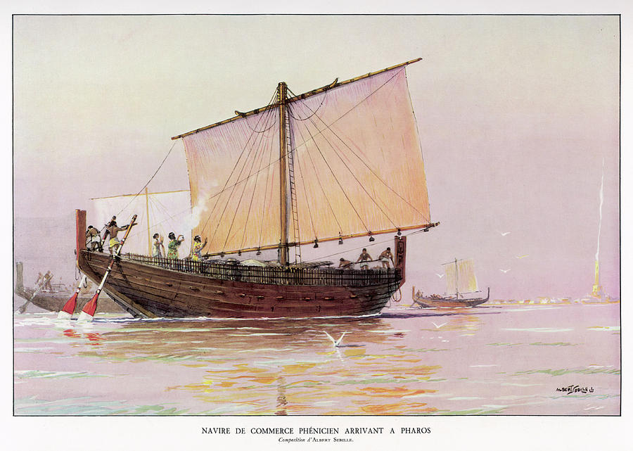 phoenician cargo ship
