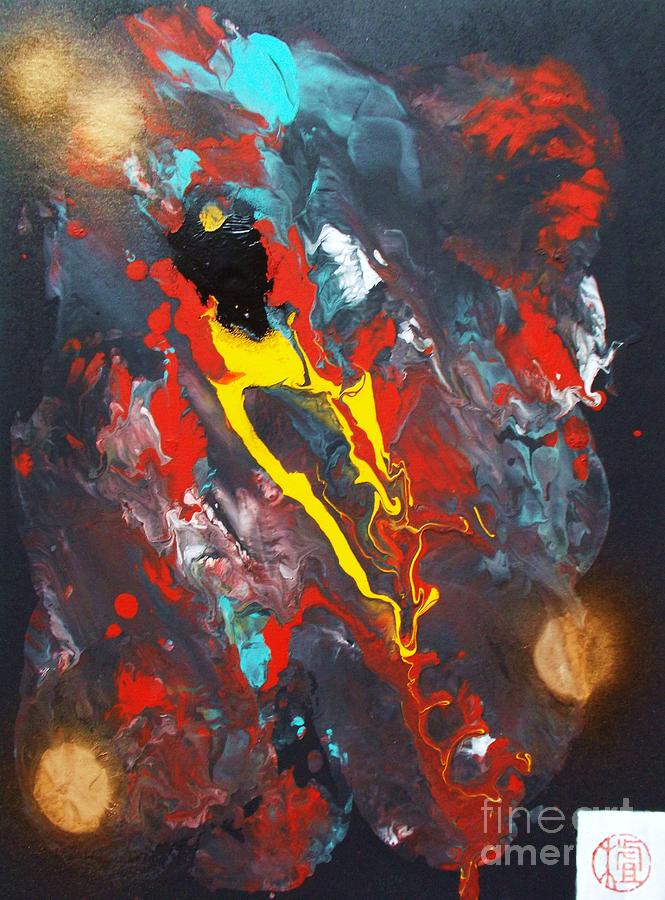 A Phoenix Reborn Painting by Thea Recuerdo