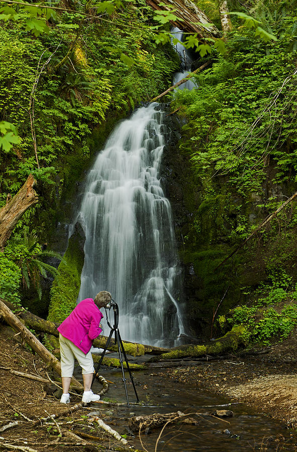 A photographer in the wild Photograph by Jim Boardman