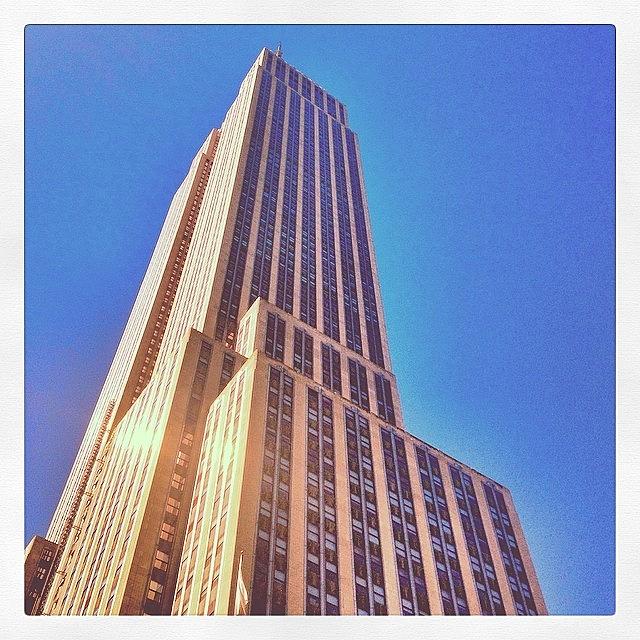 New York City Photograph - A Picture Of The Empire State Building by Justin DeRoche