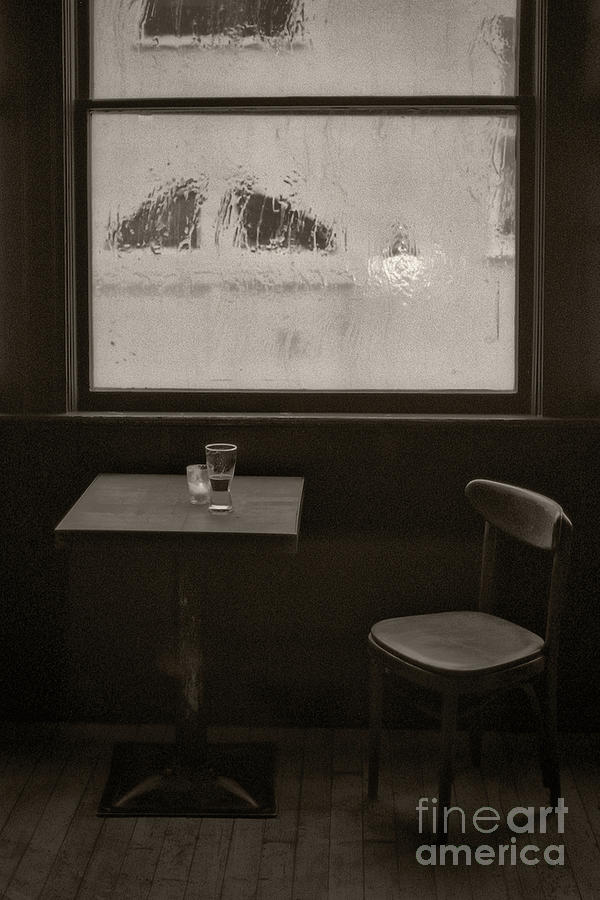 New York City Photograph - A Pint Of Beer On A Rainy Day by Doc Braham