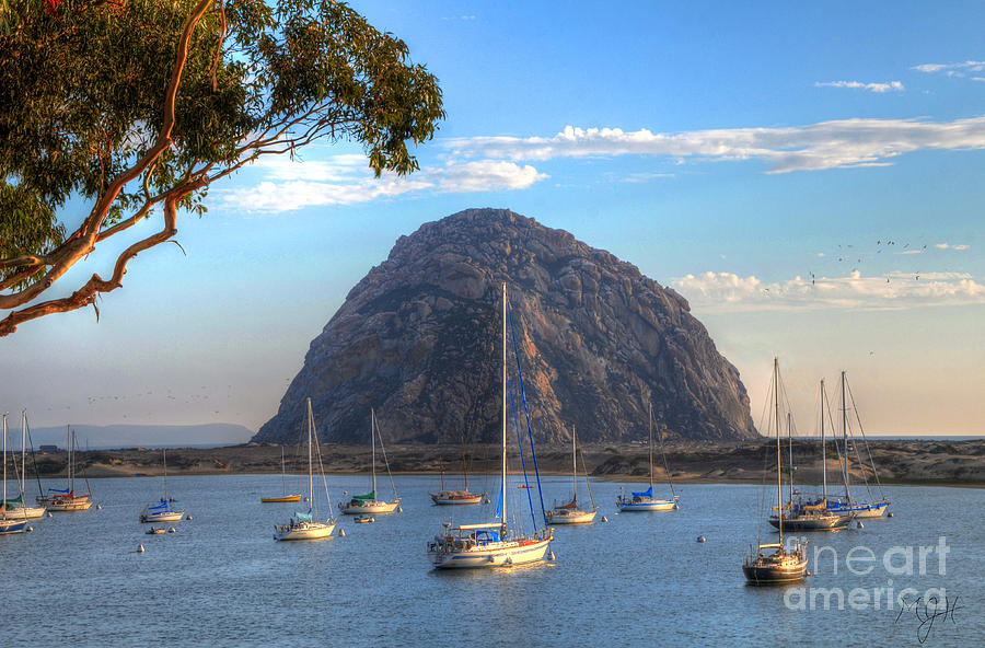 A Pleasant Day in Morro Bay Photograph by Mathias 
