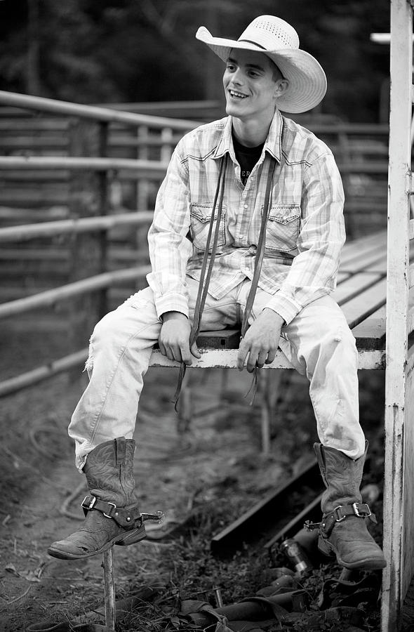 A Portrait Of A Cowboy On A Dusty Photograph by Darron R. Silva - Fine ...