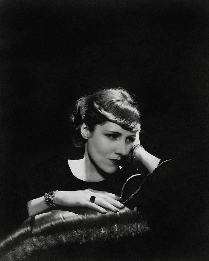 A Portrait Of Clare Boothe Luce Photograph by Cecil Beaton