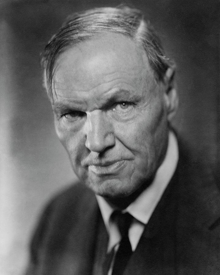 A Portrait Of Clarence Darrow Photograph by Nickolas Muray