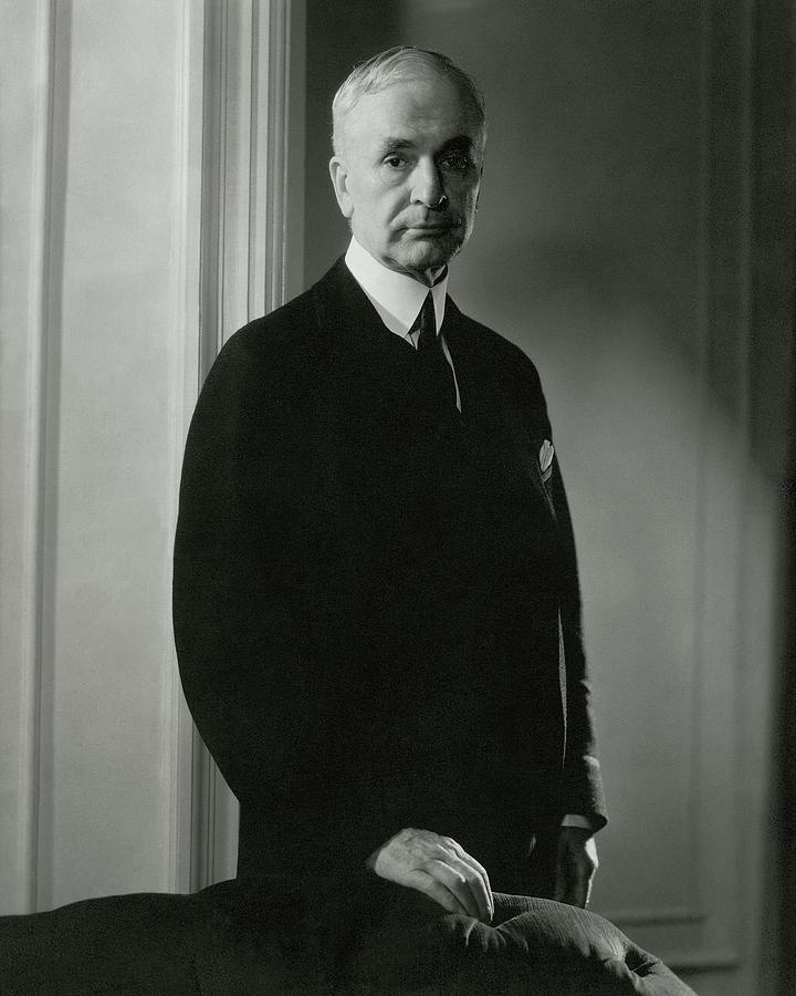 A Portrait Of Cordell Hull Photograph by Edward Steichen