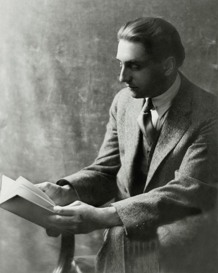 A Portrait Of Emerson Whithorne Photograph by Arnold Genthe