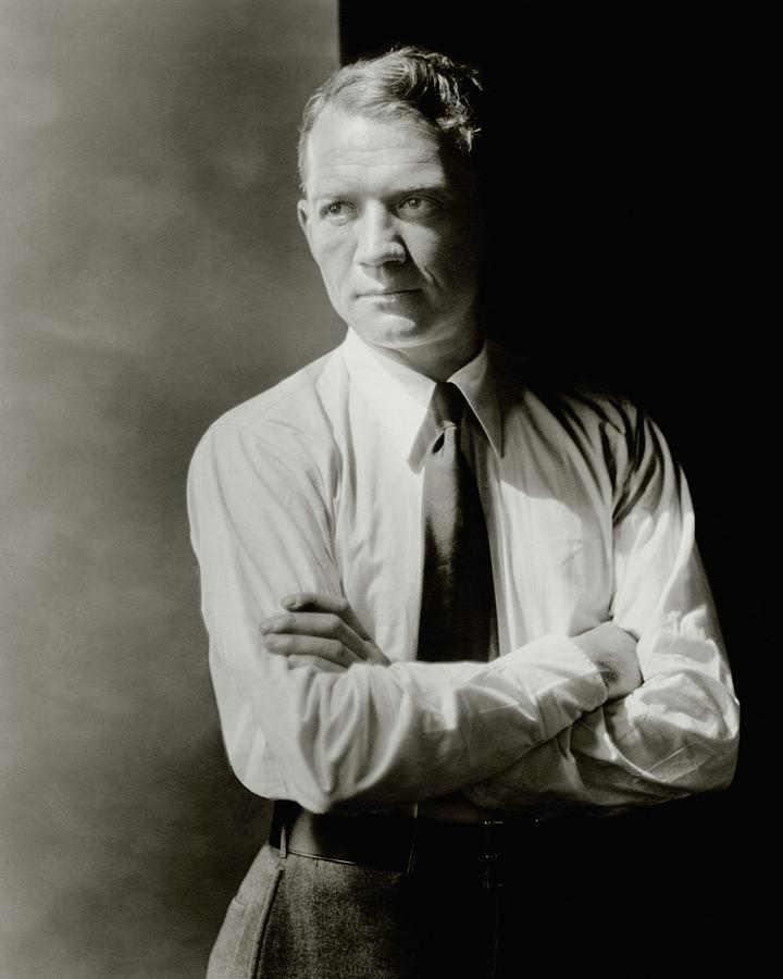 A Portrait Of John Held Jr Photograph by Barnaba
