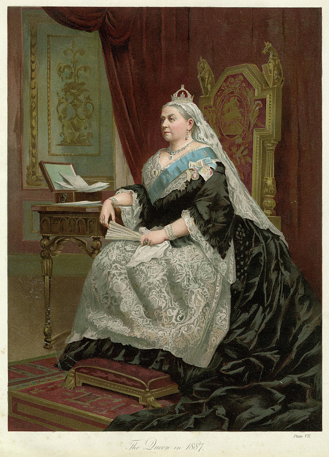 A Portrait Of Queen Victoria (1819 Drawing by Illustrated London News
