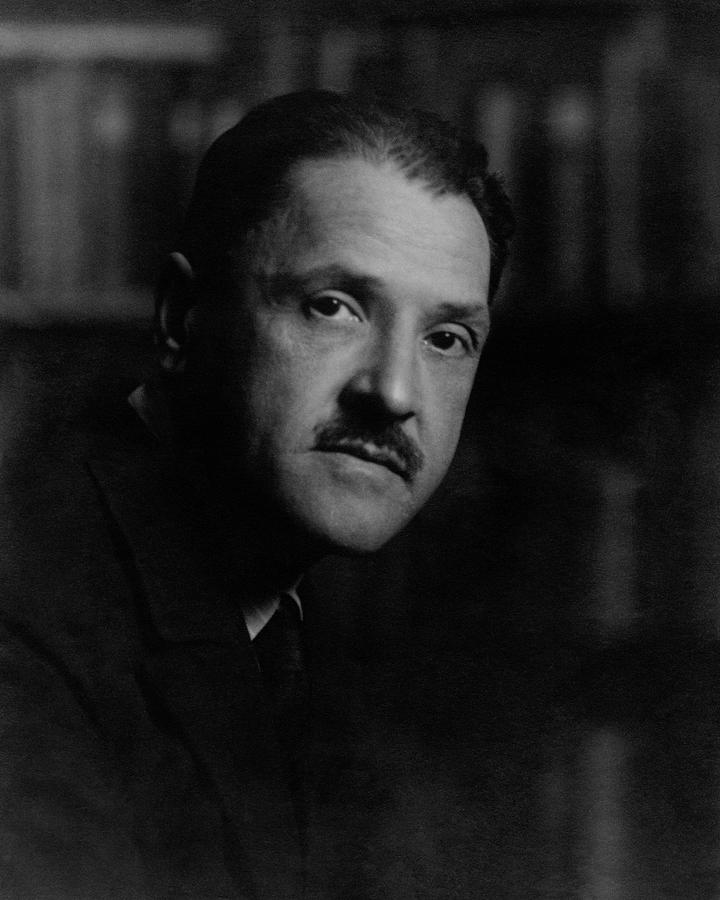 A Portrait Of Somerset Maugham Photograph by Arnold Genthe