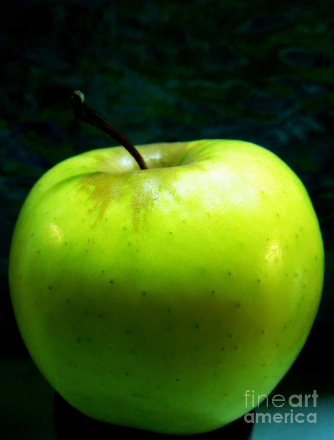 A Pretty Green Apple Photograph by Renee Trenholm