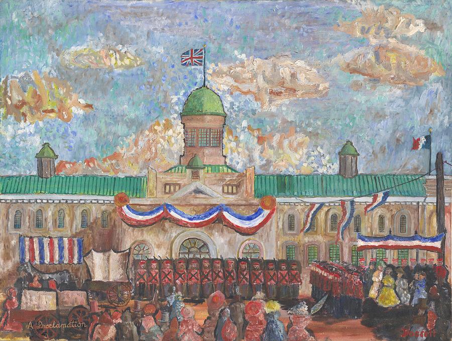 A Proclamation Painting by David Dossett