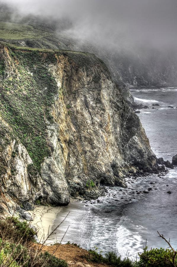 A Promontory Big Sur Central California Coast Spring Mid-Afternoon Photograph by Michael Mazaika
