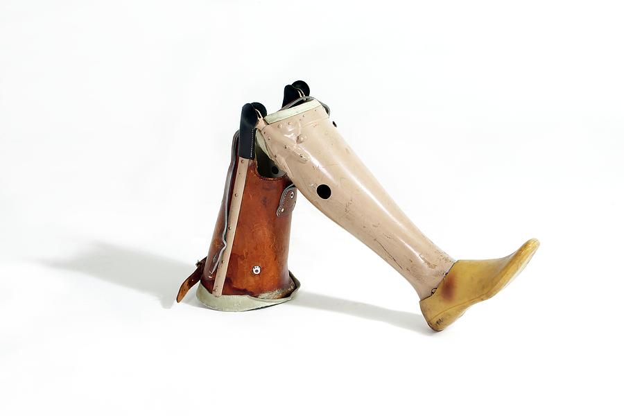 Aid Photograph - A Prosthetic Leg by Gregory Davies