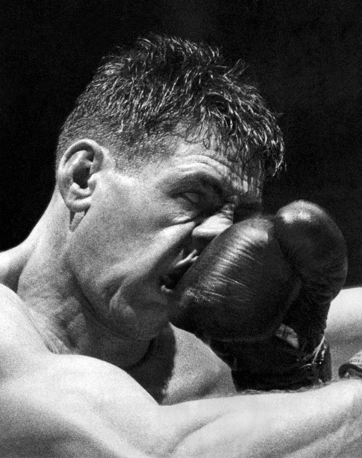 A Punch In The Nose Photograph by Underwood Archives