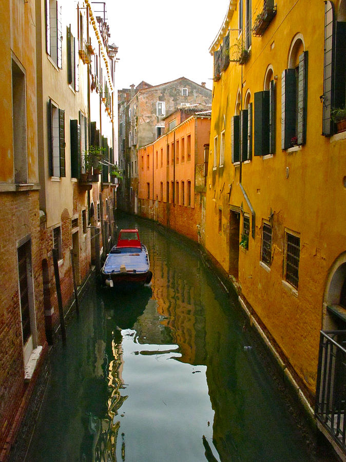 A Quiet Canal Photograph by Lexi Heft