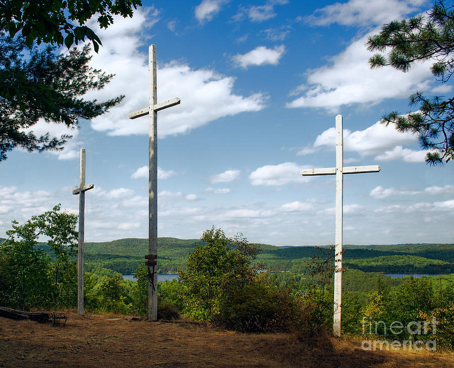 Jesus Christ Photograph - A Quiet Place To Pray In Gods Country by Barbara McMahon