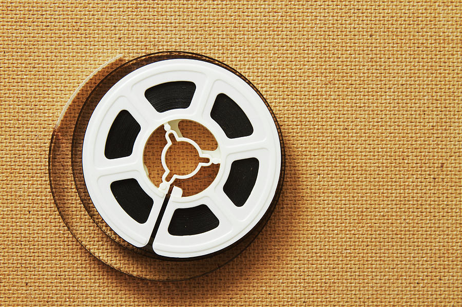A Reel, Or Spool, Of 8mm Movie Film Photograph by Jon Schulte