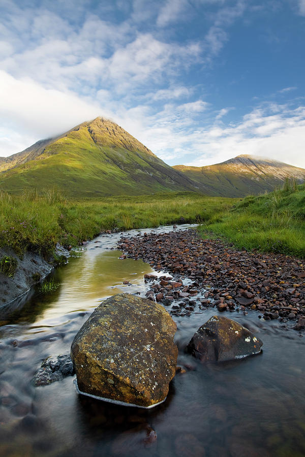 A River Near Loch Slapin, Isle Of Skye Photograph by Joel Santos - Fine ...