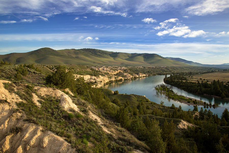 A River Runs through the Mission Valley Photograph by Jack Bell