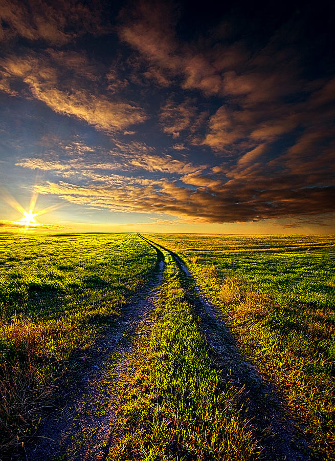 Landscape Photograph - A Road to Nowhere in Particular by Phil Koch