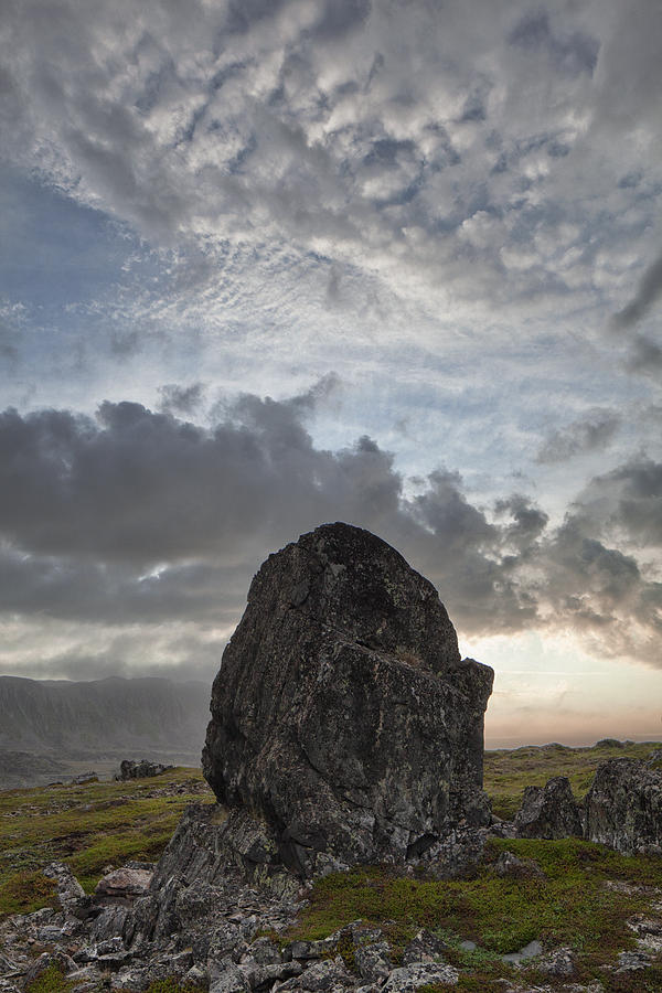 A Rock by the Road to Hamningberg Photograph by Pekka Sammallahti