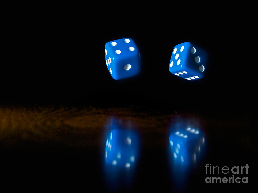 A Roll of the Dice Photograph by Mark Miller