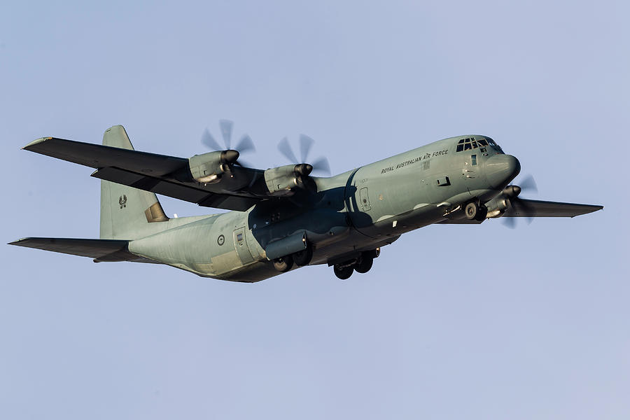 A Royal Australian Air Force C-130j Photograph By Rob Edgcumbe - Pixels