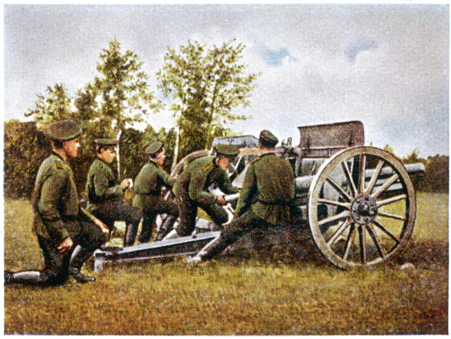 A Russian Artillery Piece Photograph by Mary Evans Picture Library ...