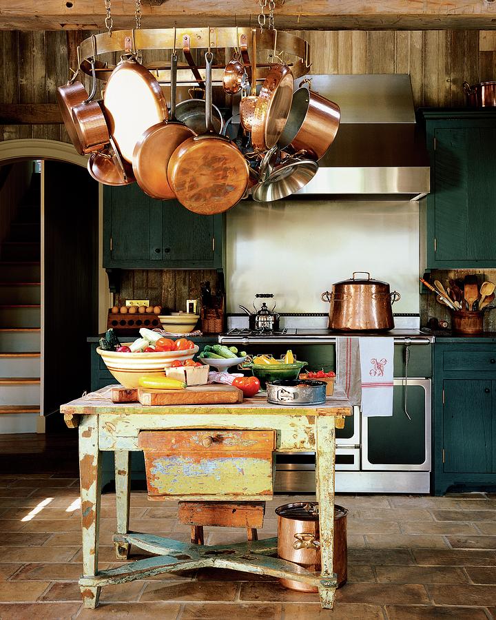 A Rustic Kitchen Photograph by Michael Mundy