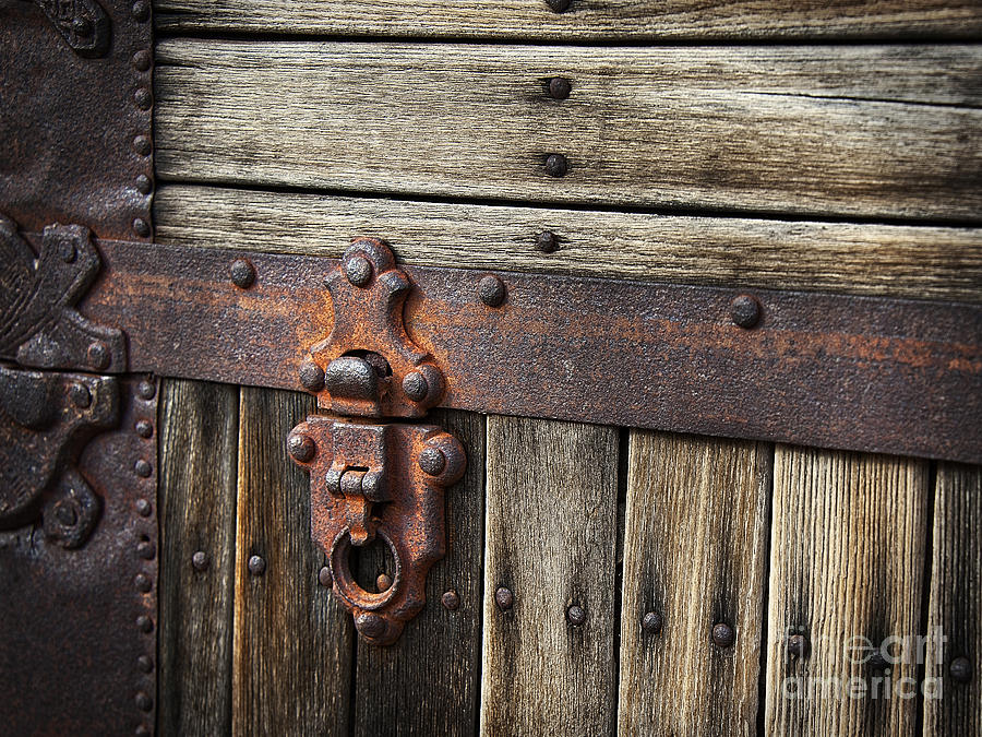 A Rusty Bit of Metal Photograph by Lee Craig