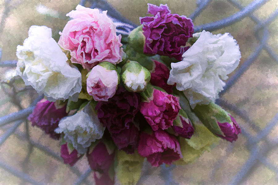 Nature Photograph - A Sad Bouquet by Ron Roberts