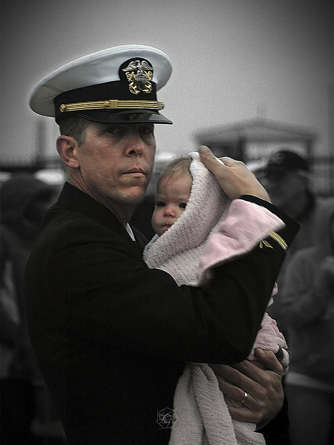 Navy Photograph - A Sad Farwell by Brian Archer