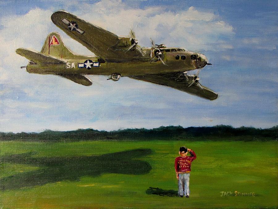 A Salute to the Greatest Generation Painting by Jack Skinner