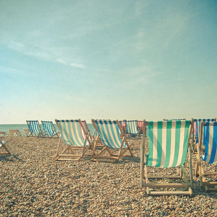 Summer Photograph - A Sea View by Cassia Beck