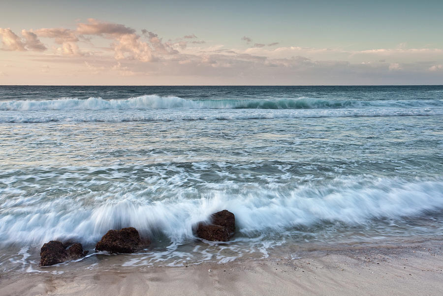 A Seascape Of Waves And Rocks, Kauai Photograph by Imaginegolf