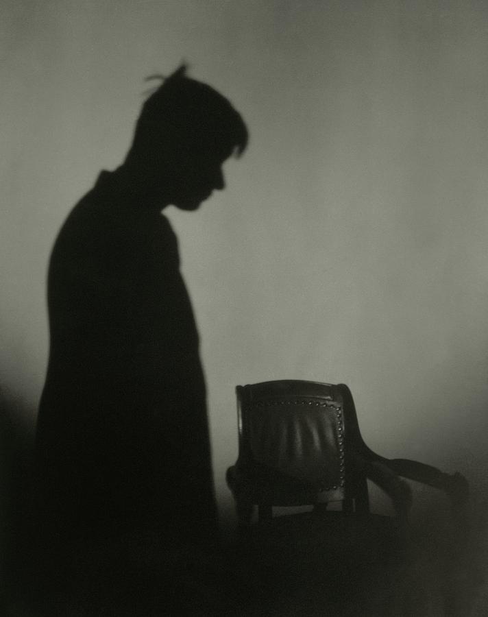 A Shadow Of Will Rogers Photograph by Edward Steichen