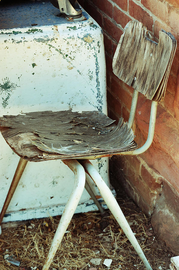 A Shred in the Chair  Photograph by Holly Blunkall