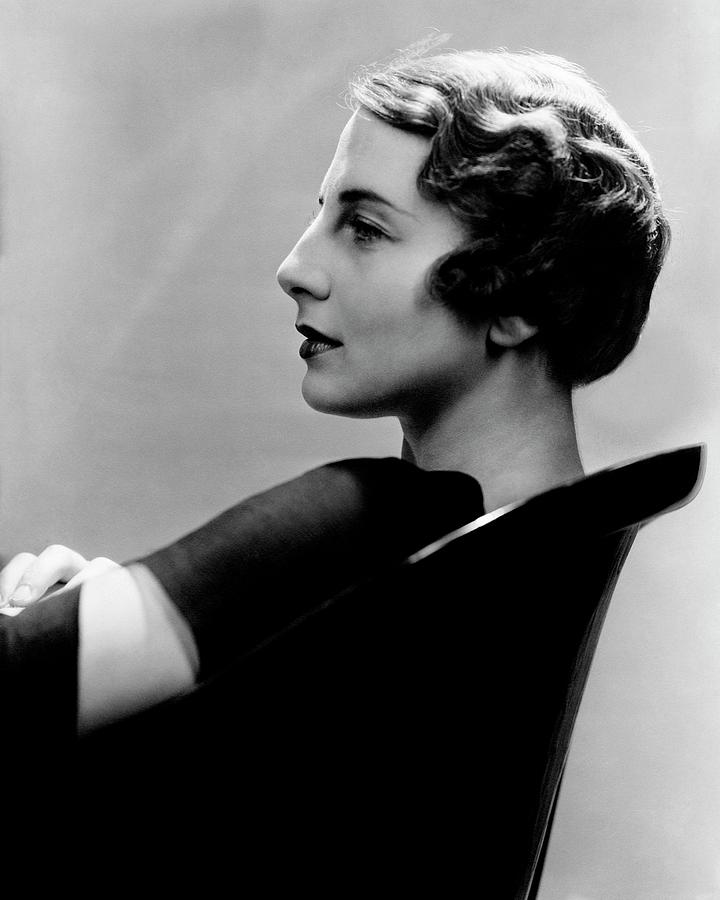 A Side View Of Helen Wills Moody Photograph by Lusha Nelson