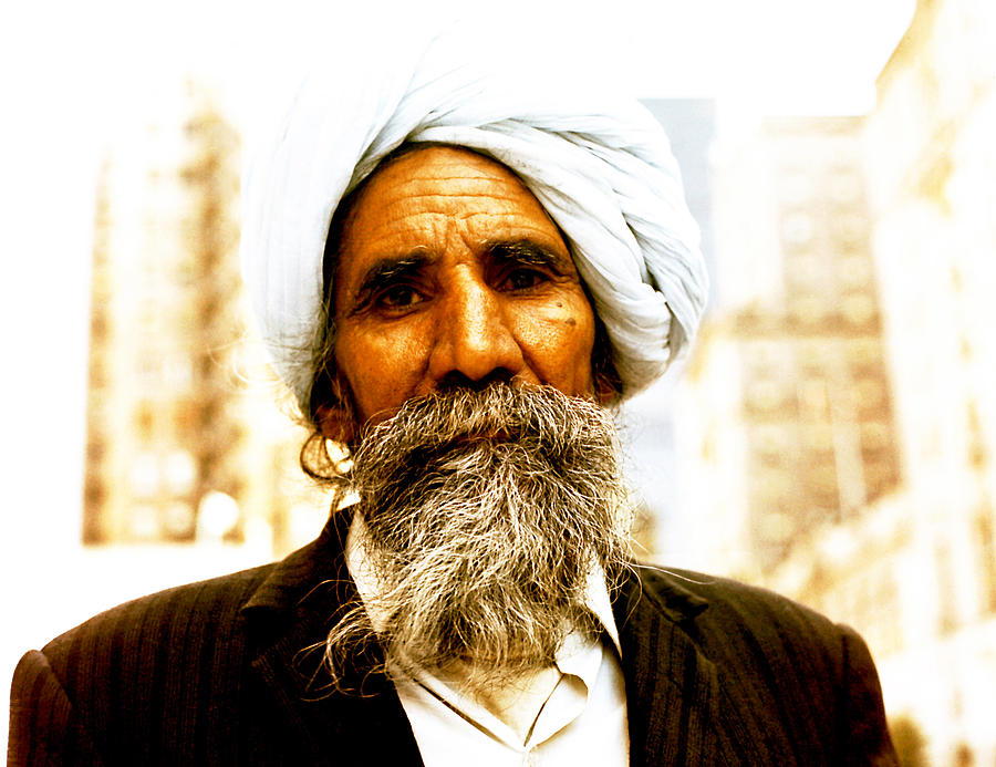 A Sikh with Traditional Beard Photograph by Robert  Rodvik