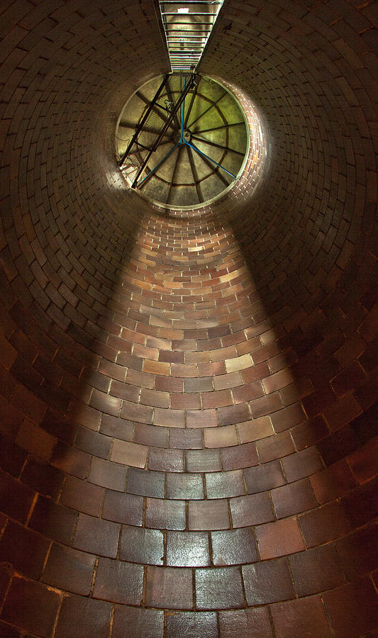 A Silo of Light From Above Photograph by Jerry Cowart
