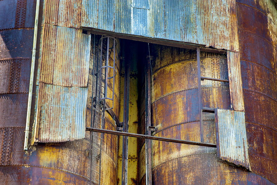A Silo of many colors Photograph by Paul W Faust -  Impressions of Light