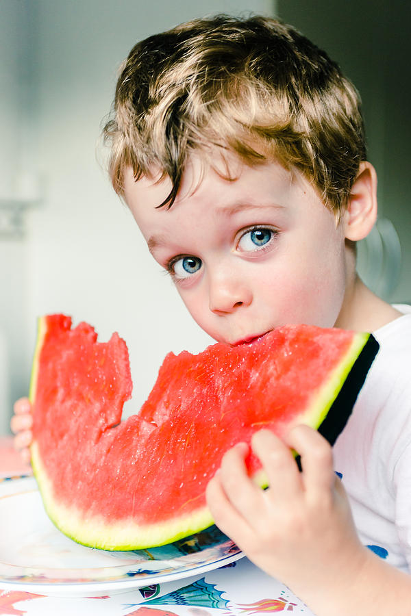 Watermelon Photograph - A Slice Of Life by Marco Oliveira