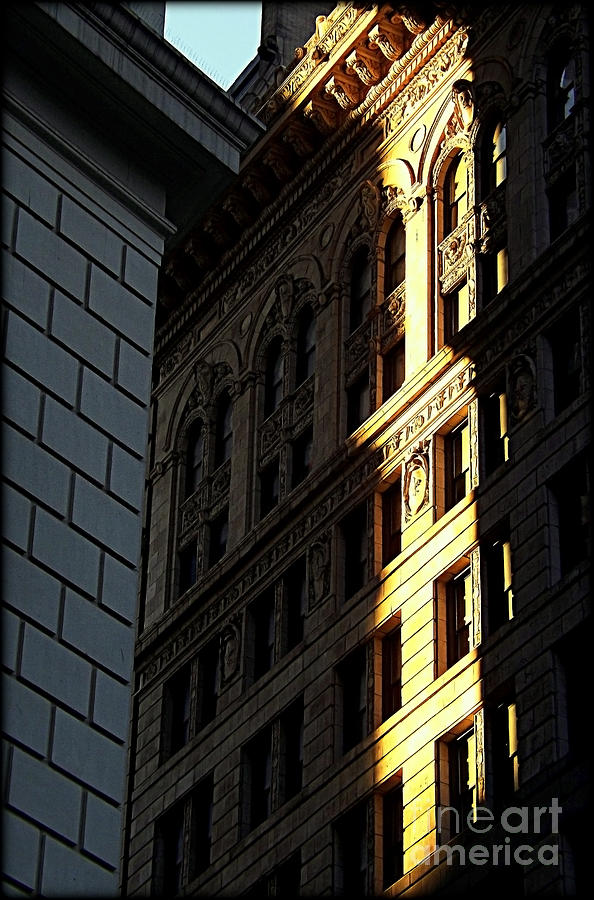 A Sliver of Light in Manhattan Photograph by James Aiken