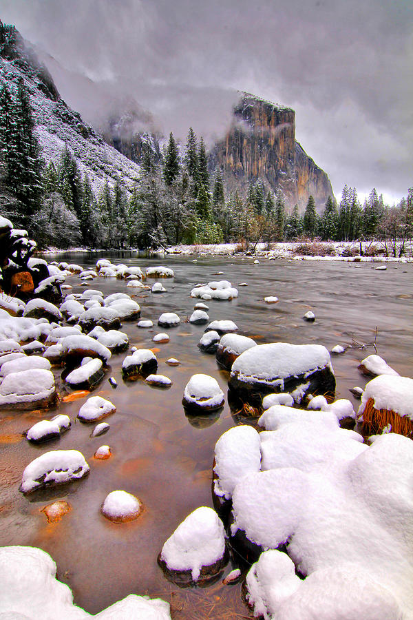 A Snow Clad Yosemite Photograph by Priyanka Haldar Photography