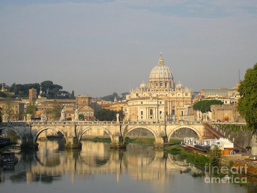A Soft Morning in Rome Photograph by Suzanne Oesterling