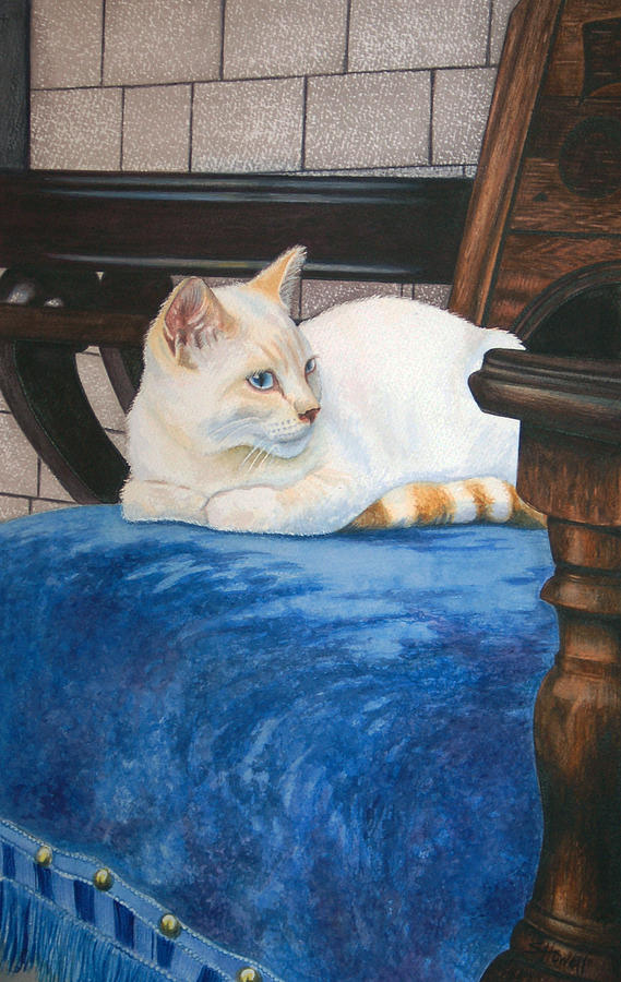 Animal Painting - A Soft Spot by Sandi Howell